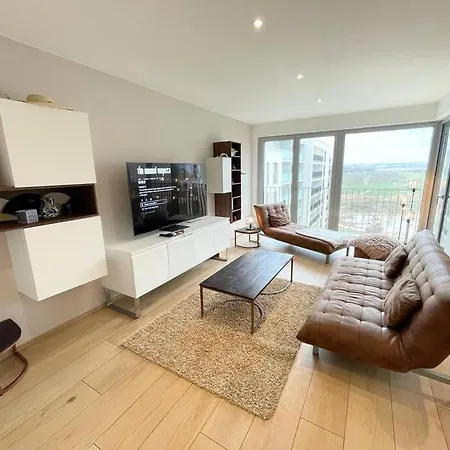 Luxury 3 Bedrooms Flat Cloche D'or W Terrace&parking *