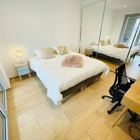 Appartement Luxury 3 Bedrooms Flat Cloche D'or W Terrace&parking *